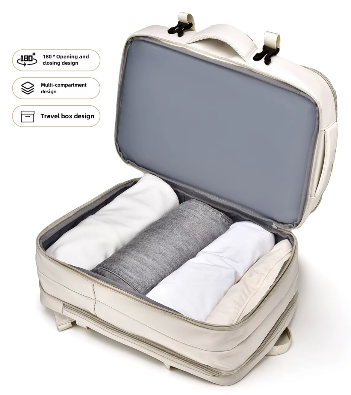 Icone™ TravelPack: Stor, holdbar og vanntett reiseryggsekk