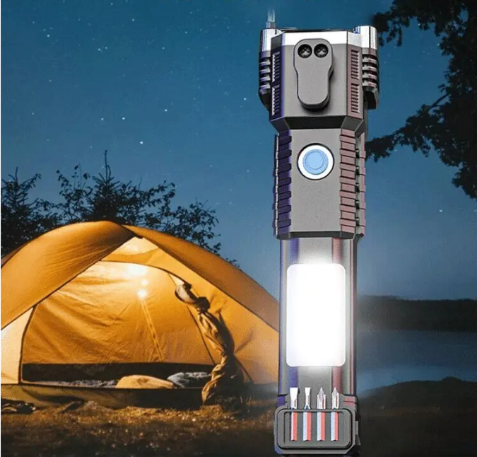 Ledsen™ FlashCharge - Oppladbar LED-lommelykt