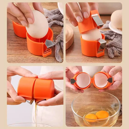 Globetrek° EggSeparator: Transportabel Eggåpner og Separatorverktøy