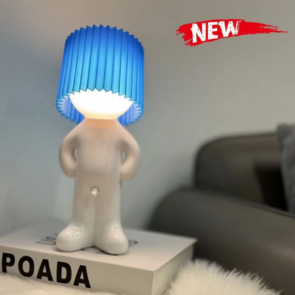 Ledsen™ BoyLamp: Sjarmerende Liten Dekorativ LED Guttelampe