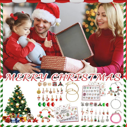 Jewelance™ BraceletCalendar: DIY Jule Adventskalender Armbånd Charm Sett