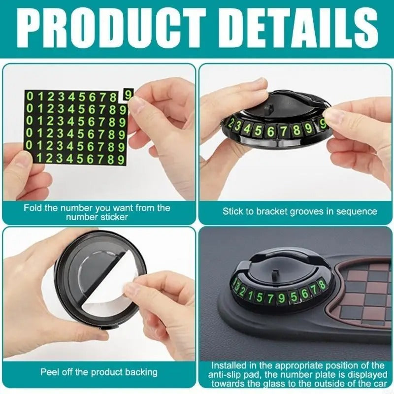 Holder360° DashboardMat 1+1 GRATIS: Universell Sklisikker Dashboard Telefonholder Matte