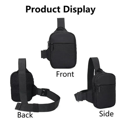 Icone™ ChestBag 1+1 GRATIS: Justerbar Stropp Unisex Mini Slynge Brystveske
