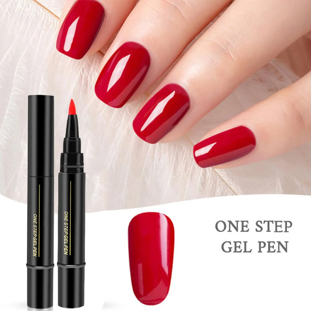 NailPen 1+1 GRATIS - Professionel Langtidsholdbar Professionel Gel Manicure Pen