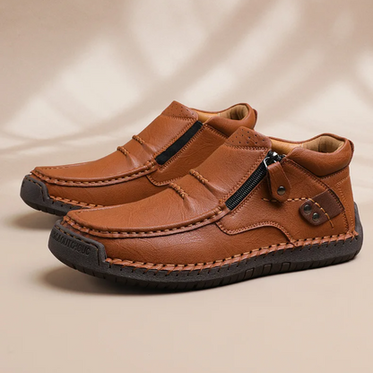 Happy™ ClassyBoots: Menns Stilfulle Lette Slip-On Retro Elegante Støvler