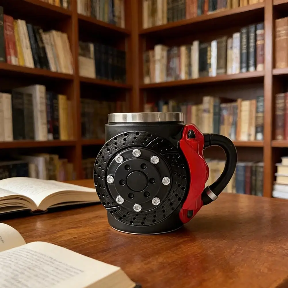 Globetrek° BrakeMug – Bilentusiast Racinginspirert Kaffebremsekrus