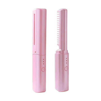 Rose® CompactComb 1+1 GRATIS: Stilfuld Bærbar Genopladelig Hurtig-Styling Kompakt Kam