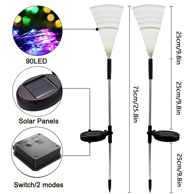 Ledsen™ Firework - Solcelle LED Utendørs Eventyrlys