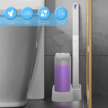 Cleaner Pro° ToiletCleaner: Engangs toalettbørste hoderensersett