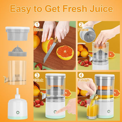 Globetrek° FruitJuicer: Bærbar Elektrisk Frukt Juicer