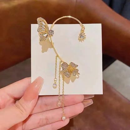 Jewelance™ EarCuffs 1+1 GRATIS: Luksus Mote Sommerfugl Zircon Dusk Øre Mansjetter