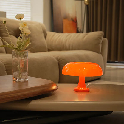 Ledsen™ MushroomLamp: Minimalistisk Dekorativ Bordsvampe Lampe