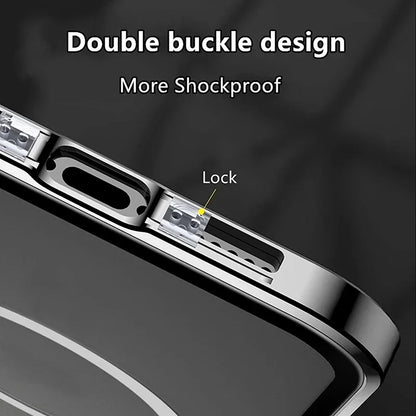 MagneticCase: Fuldt Beskyttende Dobbelt-Sidet Gennemsigtig Magnetisk Etui