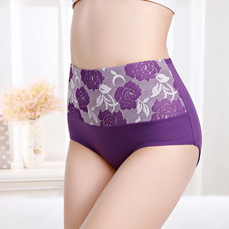 Icone™ HighwaistUnderwear: Komfortabelt Høyt Liv Undertøy med Magestøtte