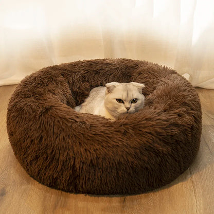 DogCatFri™ FurryBed: Komfortabel og Beroligende Seng til Kjæledyr