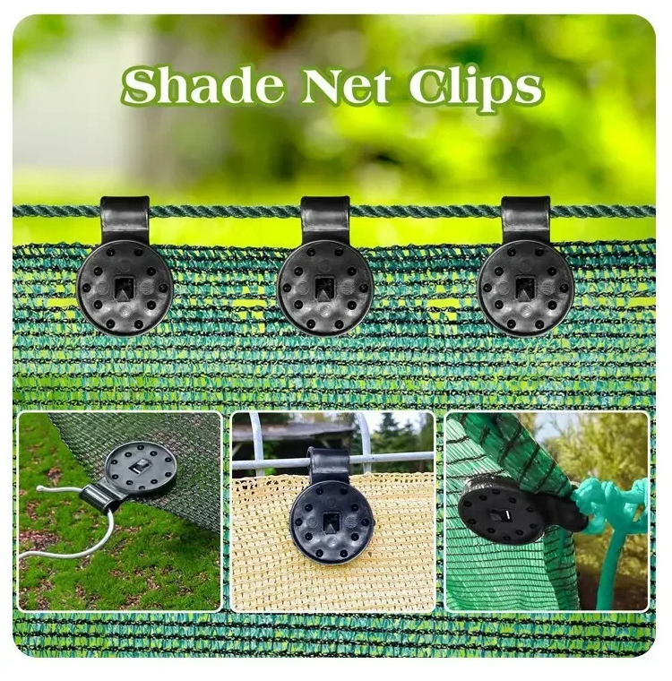 GlideHold® ShadeClips: Utendørs Telt Og Stoffskygge Slitesterke Klips