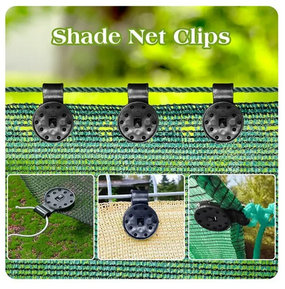 GlideHold® ShadeClips: Utendørs Telt Og Stoffskygge Slitesterke Klips
