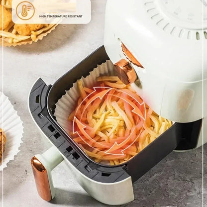 Globetrek° AirFryerLiner: Airfryer Engangs Papirforing