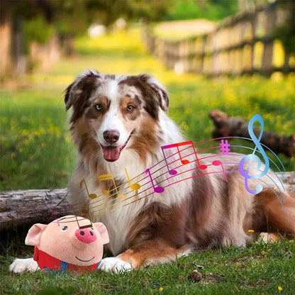 DogCatFri™ BouncingToy: Interaktiv Hoppende Kjæledyr Plysj Leketøyball