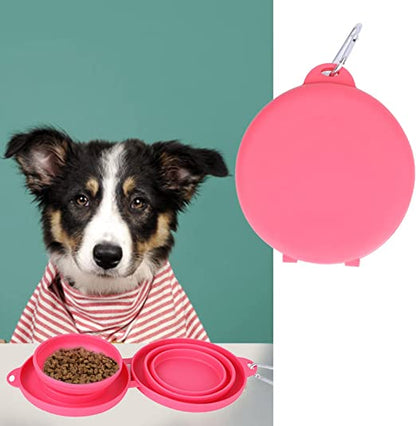 DogCatFri™ Travel Diner - Bærbart Sett Med Kjæledyrsskåler