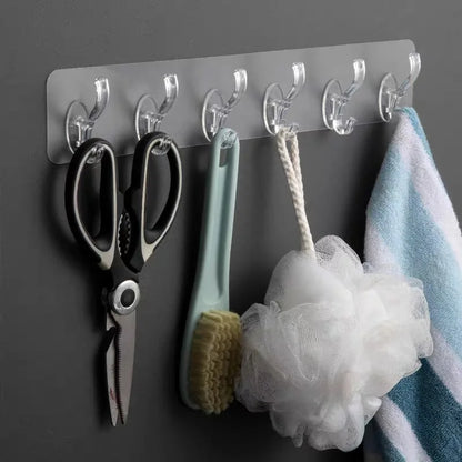GlideHold® HexHook 1+1 GRATIS: Selvklebende Veggstativ