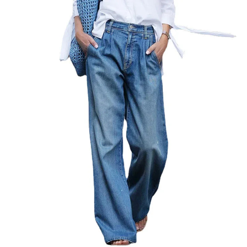Icone™ FlaredJeans: Stilfull Løs Flared Jeans
