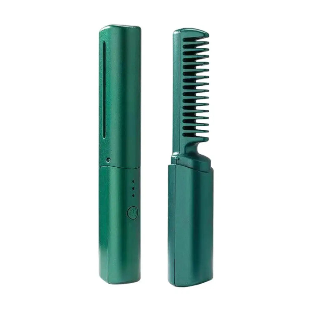 Rose® CompactComb 1+1 GRATIS: Stilfuld Bærbar Genopladelig Hurtig-Styling Kompakt Kam