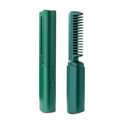 Rose® CompactComb 1+1 GRATIS: Stilfuld Bærbar Genopladelig Hurtig-Styling Kompakt Kam