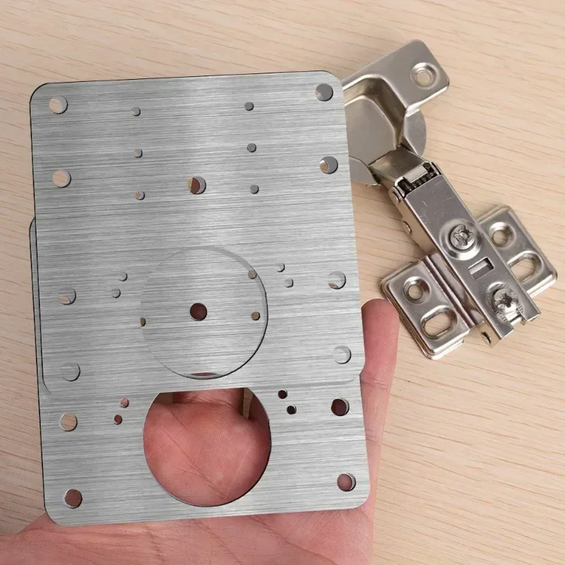 HingePlate 1+1 GRATIS: DIY Møbler Hengsler Reparasjon Sideplate