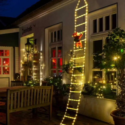 Ledsen™ ChristmasLadder: Slitesterk Utendørs LED Julestige Lysdisplay