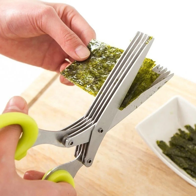 Globetrek° KitchenScissors 1+1 GRATIS: Multifunksjonell 5-blads kjøkkensaks
