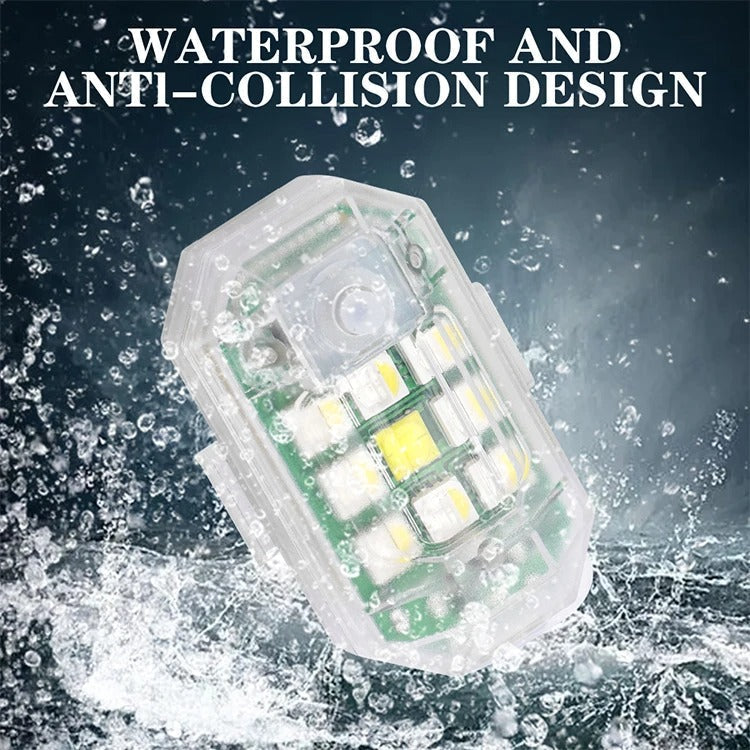 Ledsen™ FlashingLight: Trådløst Fjernstyrt LED Blinkende Lys