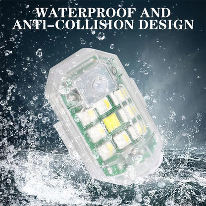 Ledsen™ FlashingLight: Trådløst Fjernstyrt LED Blinkende Lys