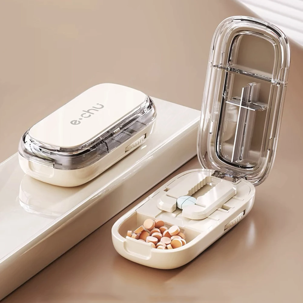 MedicineCutter: Bærbar Pilledeler Præcis Tabletfordeler Medicinskærer