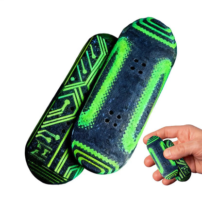 FingerSkateboard 1+1 GRATIS: Magnetisk Finger Skateboard Fidget Legetøj