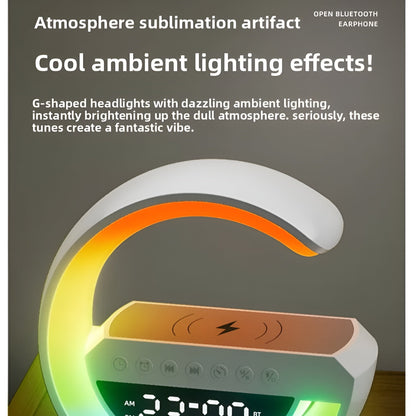 Ledsen™ Relaxi: Smart Avslapning Lys Atmosfære Bluetooth-høyttaler og Lader