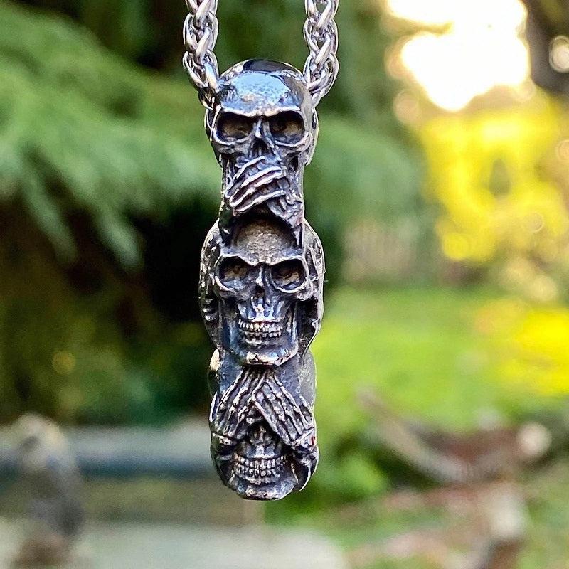 Jewelance™ SkullNecklace: Kranium Halskjede For Menn Og Kvinner
