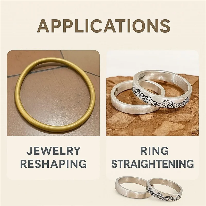RingBender: Professionel Ring Bender Maker Smykkeformningsværktøj Kit