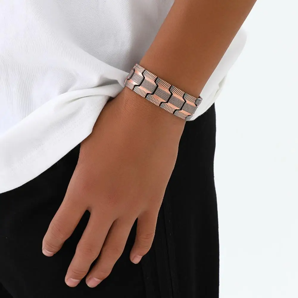 Jewelance™ MagneticBracelet 1+1 GRATIS: Premium Tre-rads Design Magnetisk Armbånd