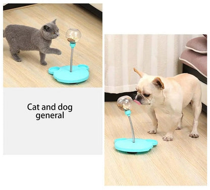 DogCatFri™ SnackToy: Interaktiv Snack- og Godbit Langsom Fôringsleke