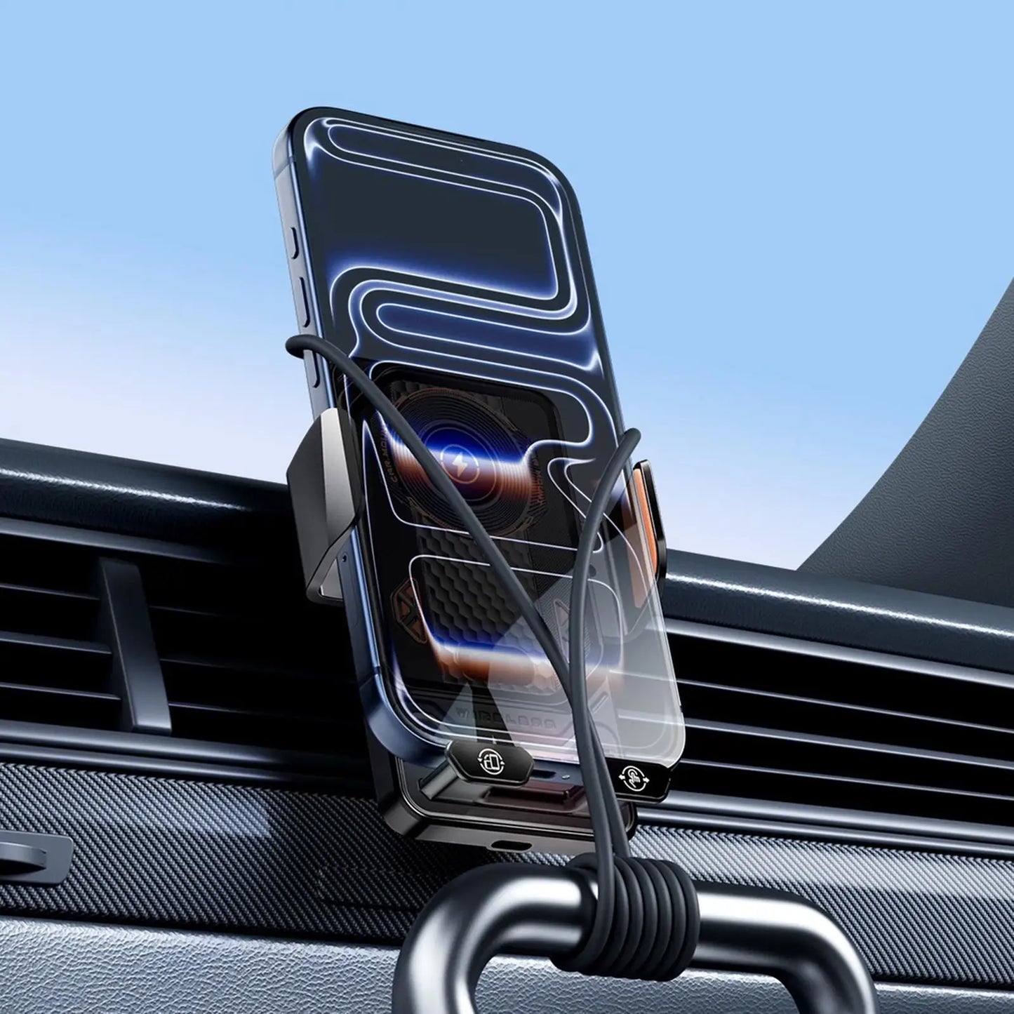 Holder360° SmartGrip - Automatisk Hurtig Rotations Smart Grip Bil Telefon Holder