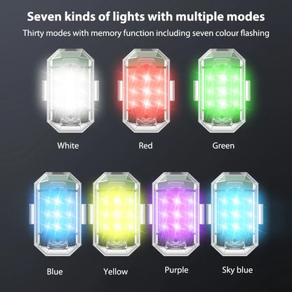 Ledsen™ FlashingLight: Trådløst Fjernstyrt LED Blinkende Lys