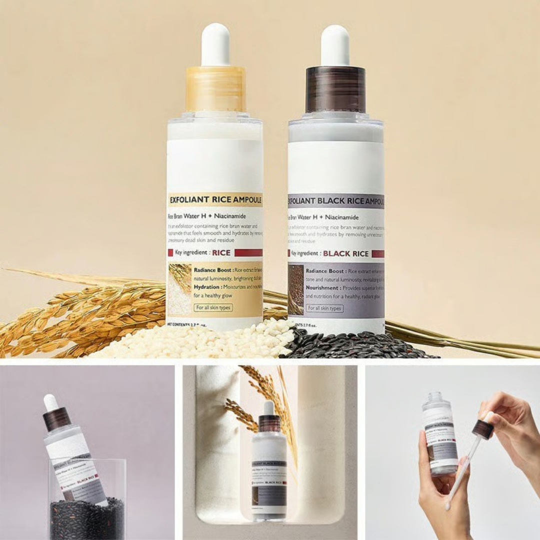 ExfoliatingSerum 1+1 GRATIS: Enkel Å Bruke Mild Eksfolierende Ampull For Sensitiv Hud