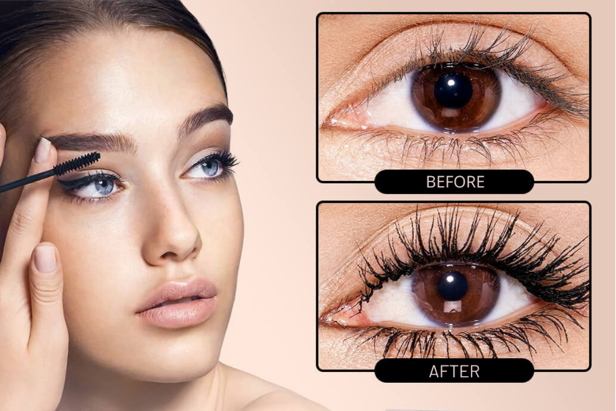 LashMascara 1+2 GRATIS: Ultra Svart Ekstra Volum Øyevippemascara