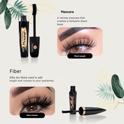 LashMascara 1+2 GRATIS: Ultra Svart Ekstra Volum Øyevippemascara
