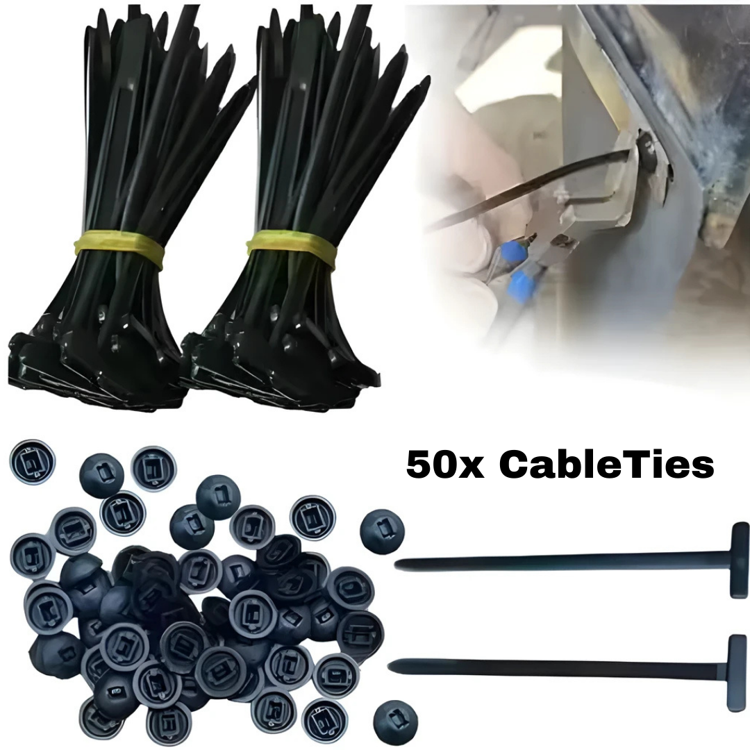 CableTies: Enkle universale kabelbindere med spenne