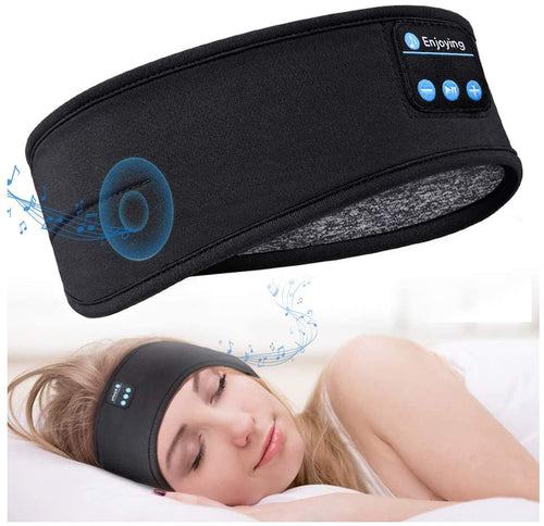 SleepHeadband - Komfortabelt Bluetooth Headset Til Søvn Og Afslapning