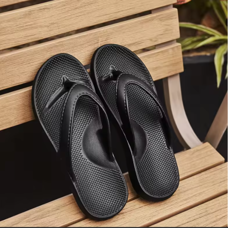 Happy™ ComfortSlippers 1+1 GRATIS: Lettvekt Sklisikre Sommertøfler Til Kvinner