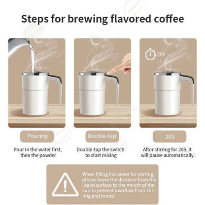 Globetrek° SmartMug: Selvrørende Kop Temperaturdisplay Smart Krus