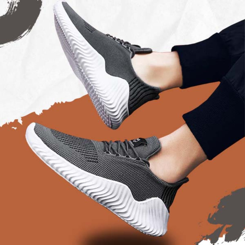 Happy™ FlexSneakers: Letvægts Flex Åndbare Komfortable Hverdagsbrug Slid Sneakers